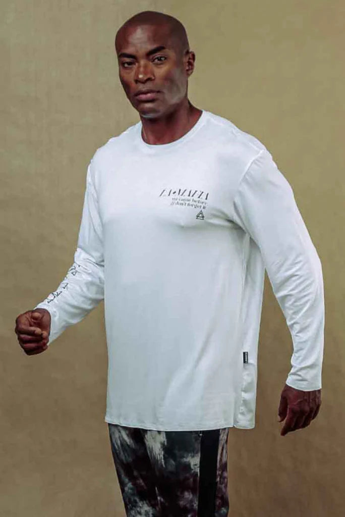 T-Shirt Long Sleeve  La Mafia White