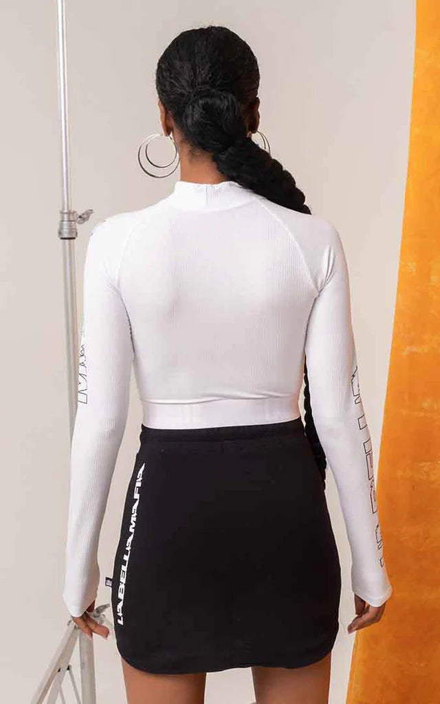 Blouse Cropped Hollywood White
