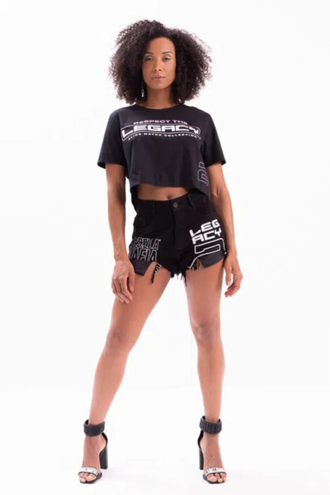 Cropped Labellamafia Sport Casual Legacy Black