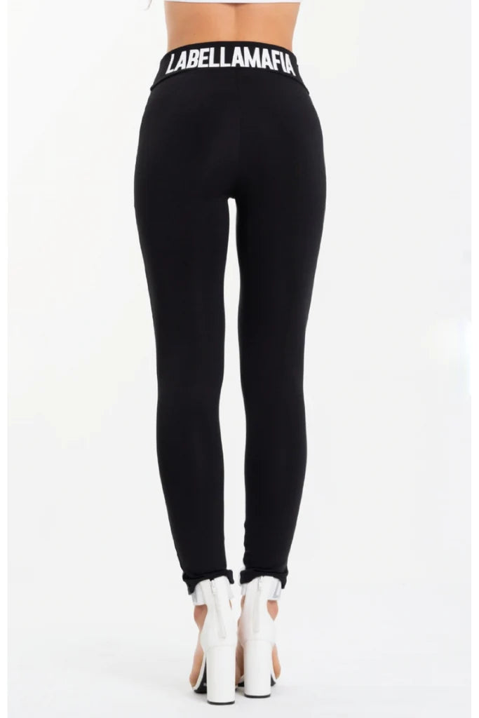 Leggings Bloody Mary Black/White Labellamafia