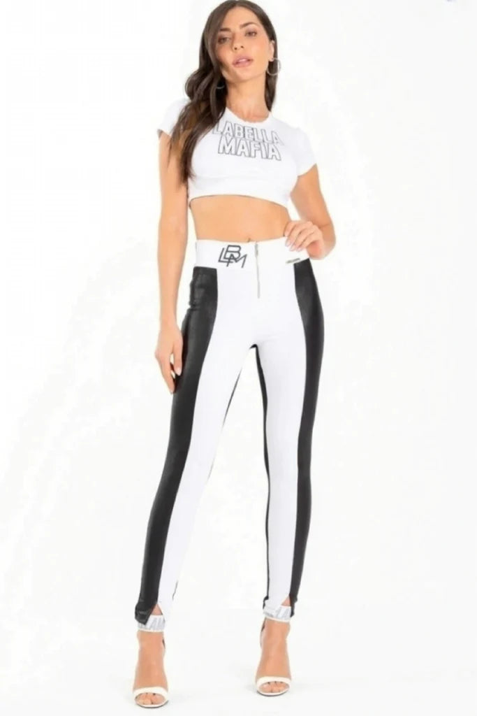 Leggings Bloody Mary Black/White Labellamafia