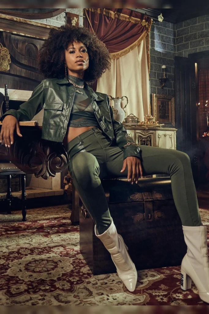 Pants Bossy Khaki Labellamafia