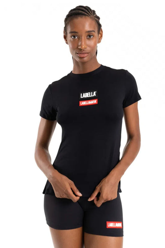 T Shirt Labellamafia Go On Black