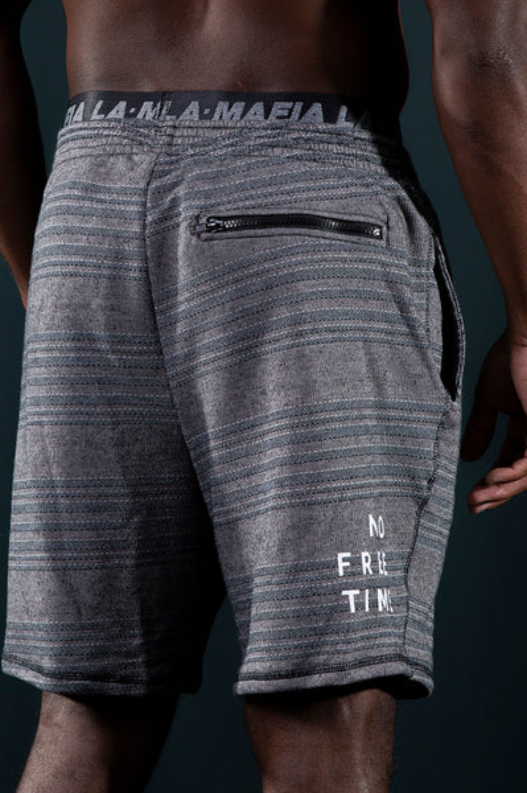 Shorts No Free Time Grey