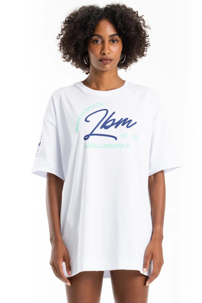 T-Shirt Labellamafia White Range