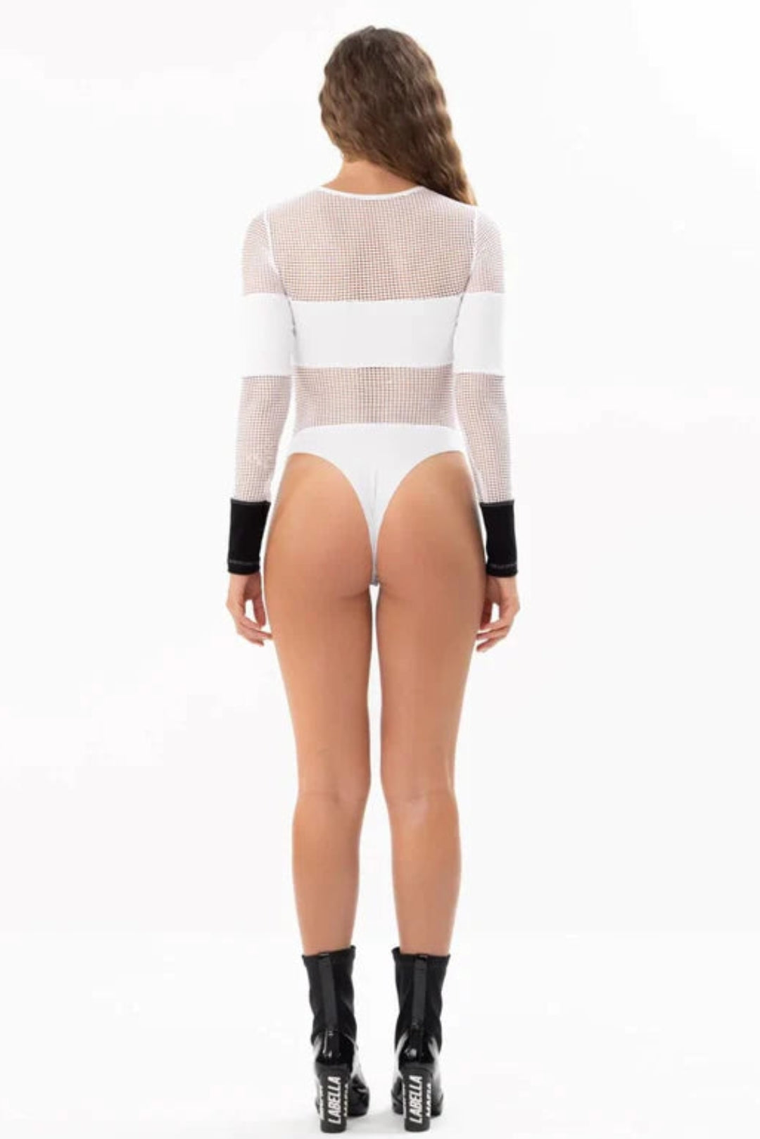 Bodysuit Labellamafia White Toxic