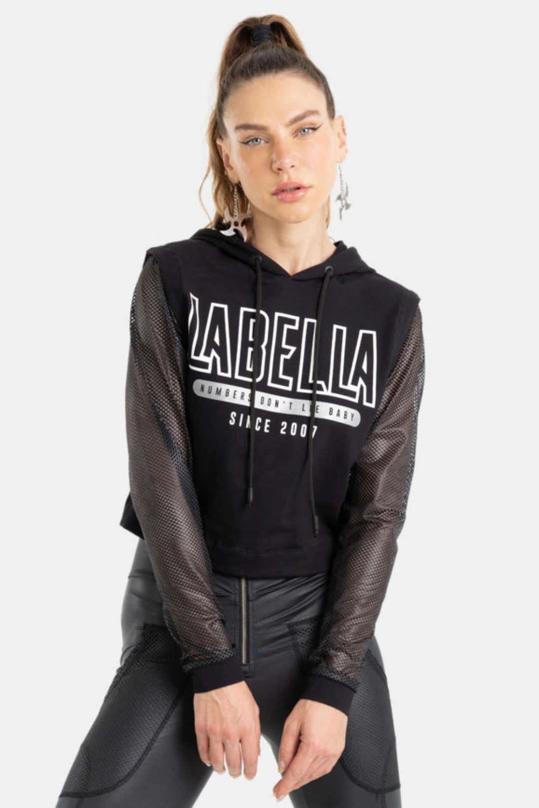 Labellamafia Hoodie Nirvana Black