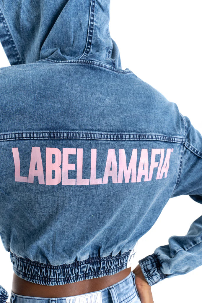 Jacket Labellamafia Milky Blue