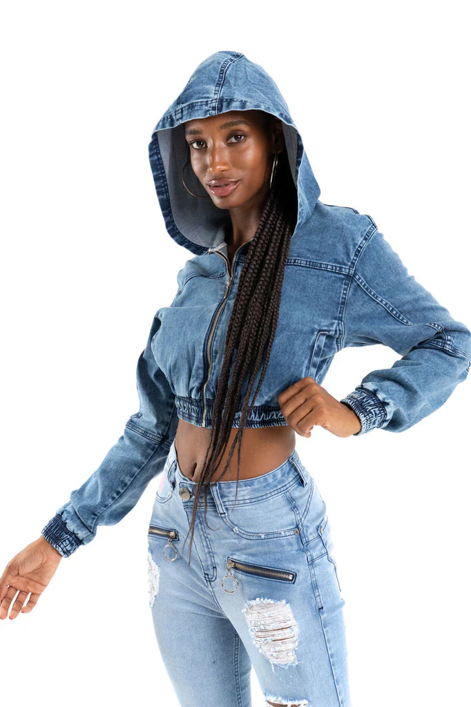 Jacket Labellamafia Milky Blue