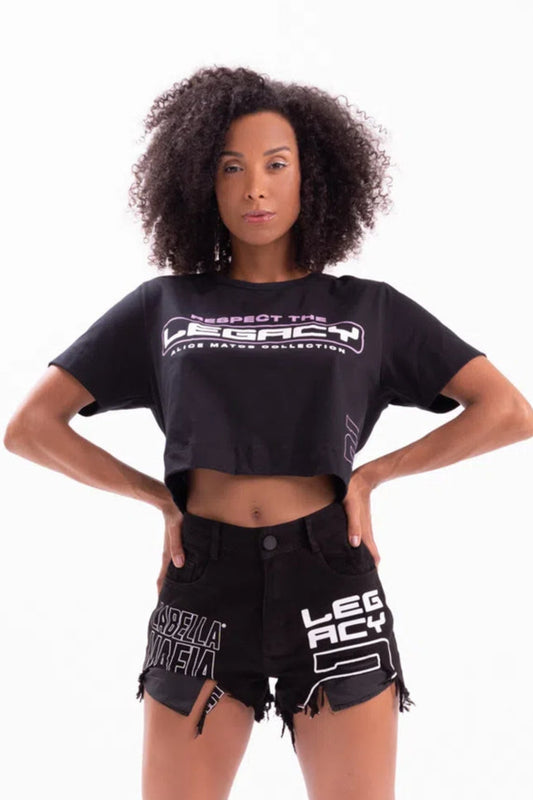 Cropped Labellamafia Sport Casual Legacy Black