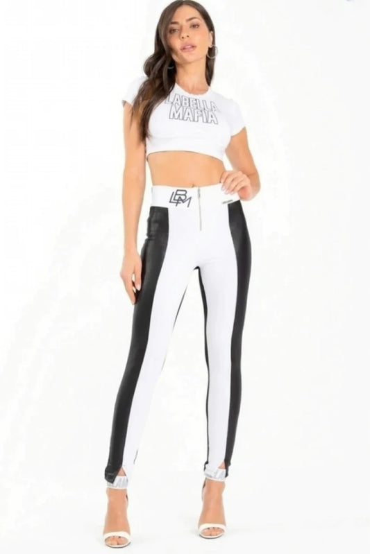 Leggings Bloody Mary Black/White Labellamafia