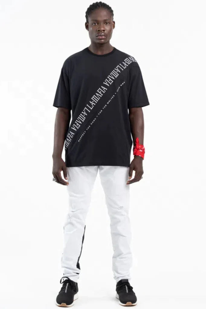 T-Shirt La Mafia Bandana Black