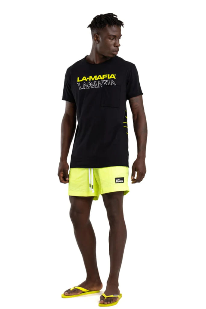 T-SHIRT PALM SPRINGS PRETA LM