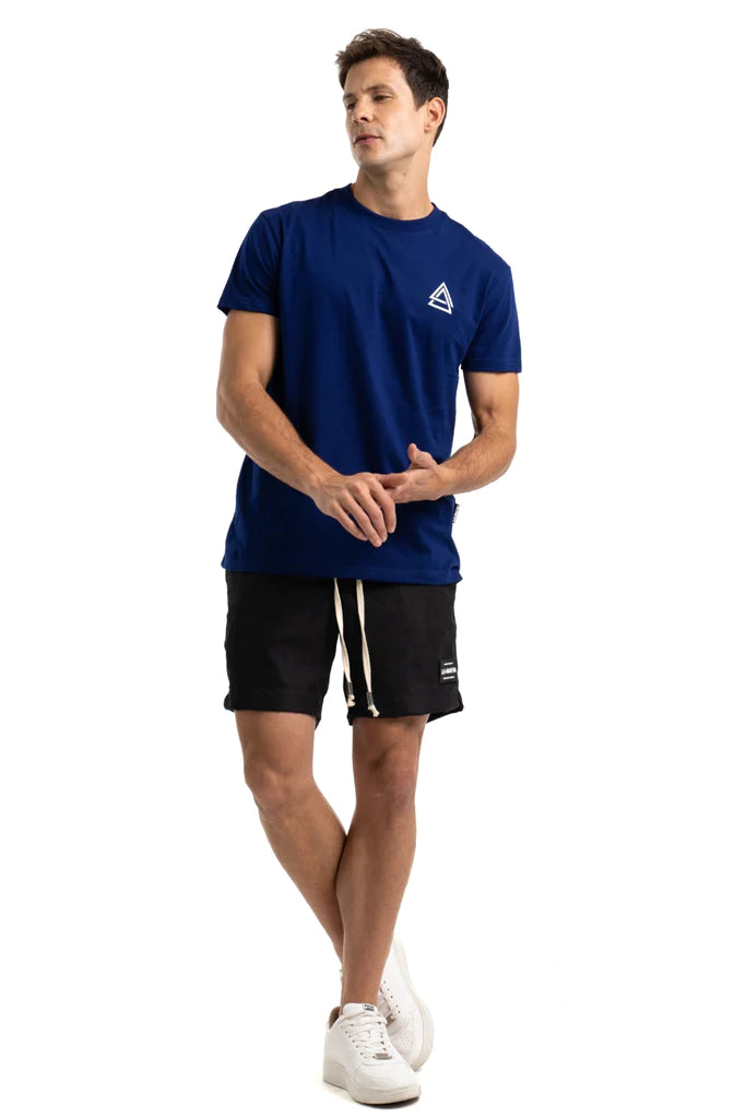 T-SHIRT BASIC BLUE LM