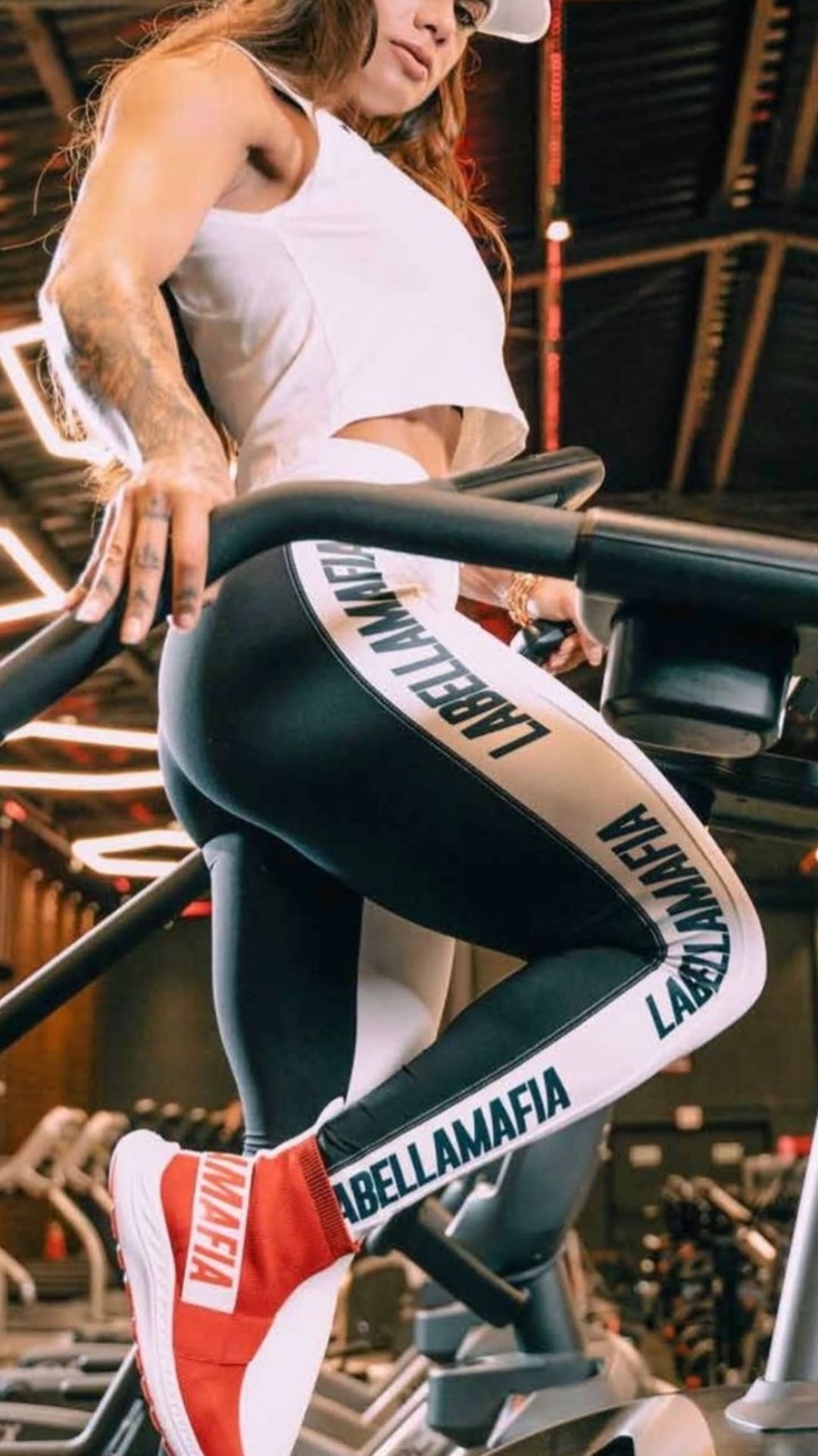 Legging Essentials White and Black