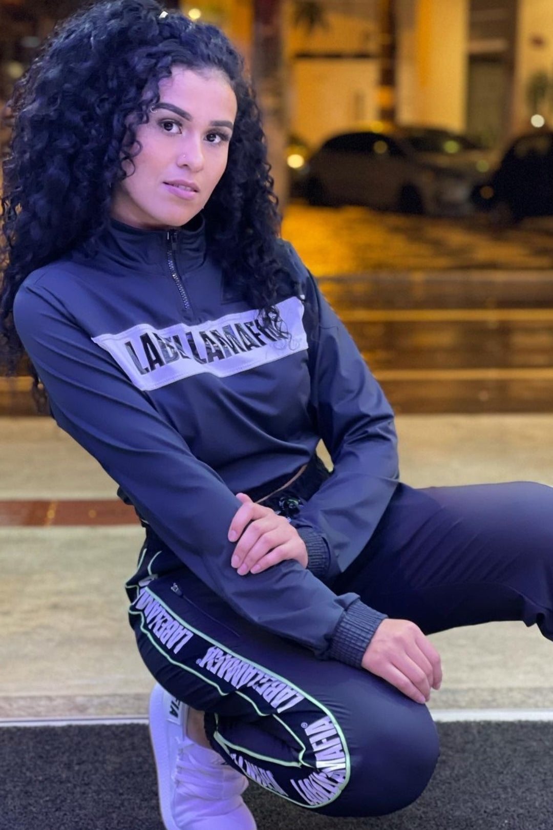 Jacket Labellamafia Highlight Black
