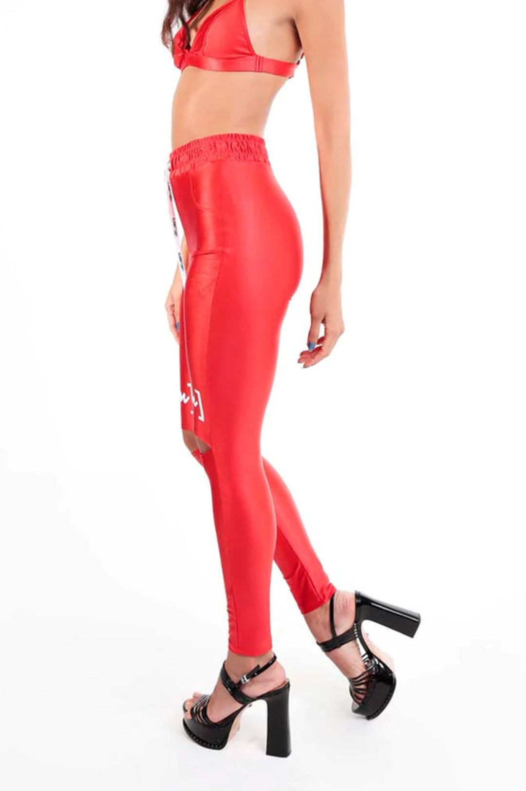 Legging Flashy Colors Red