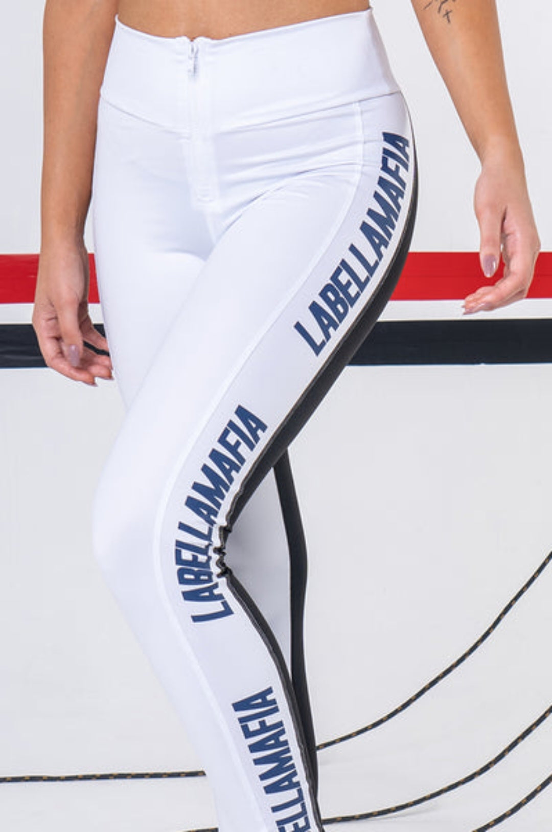 Legging Essentials White and Black