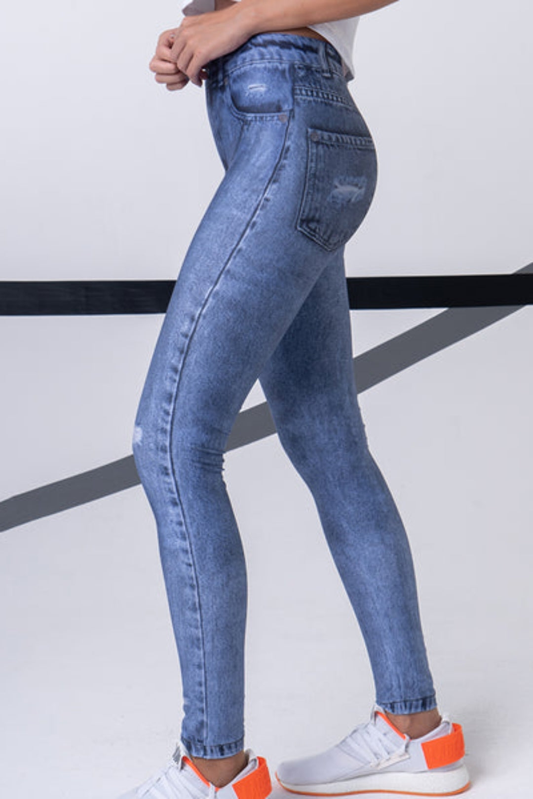 Legging Jeans Denim Look