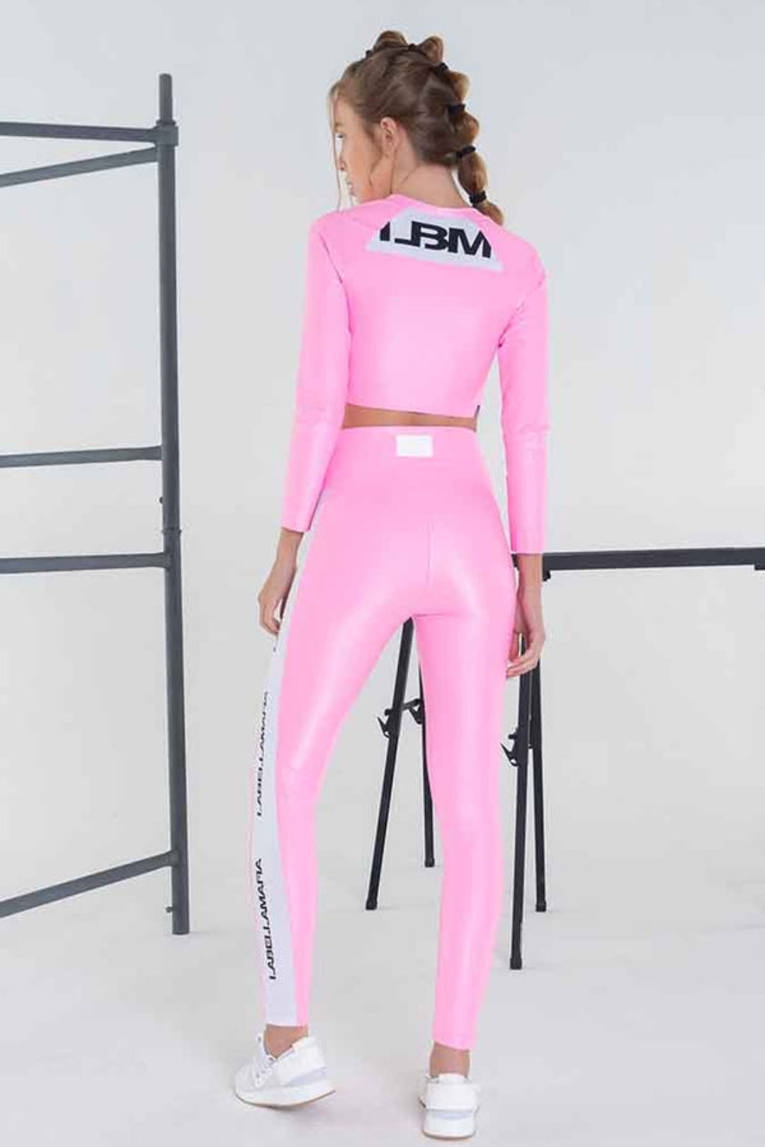Fitness Legging Labellamafia City Girls Pink
