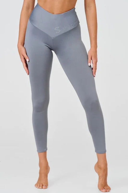 Leggings S-Shaped Grey