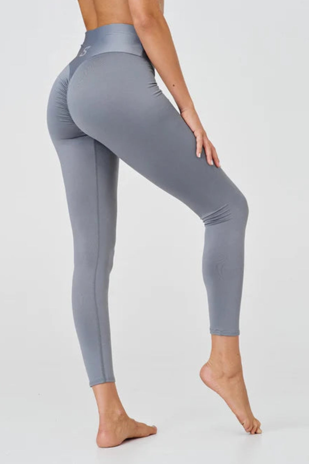Leggings S-Shaped Grey