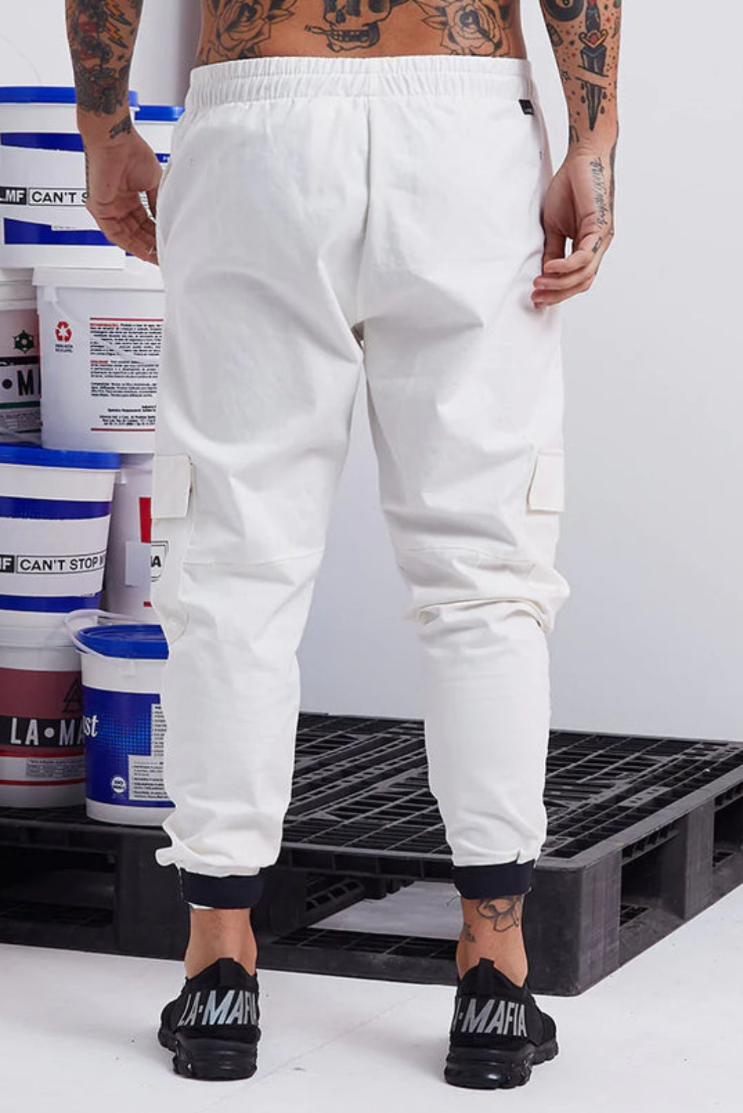 Pants La Mafia Noir Off White