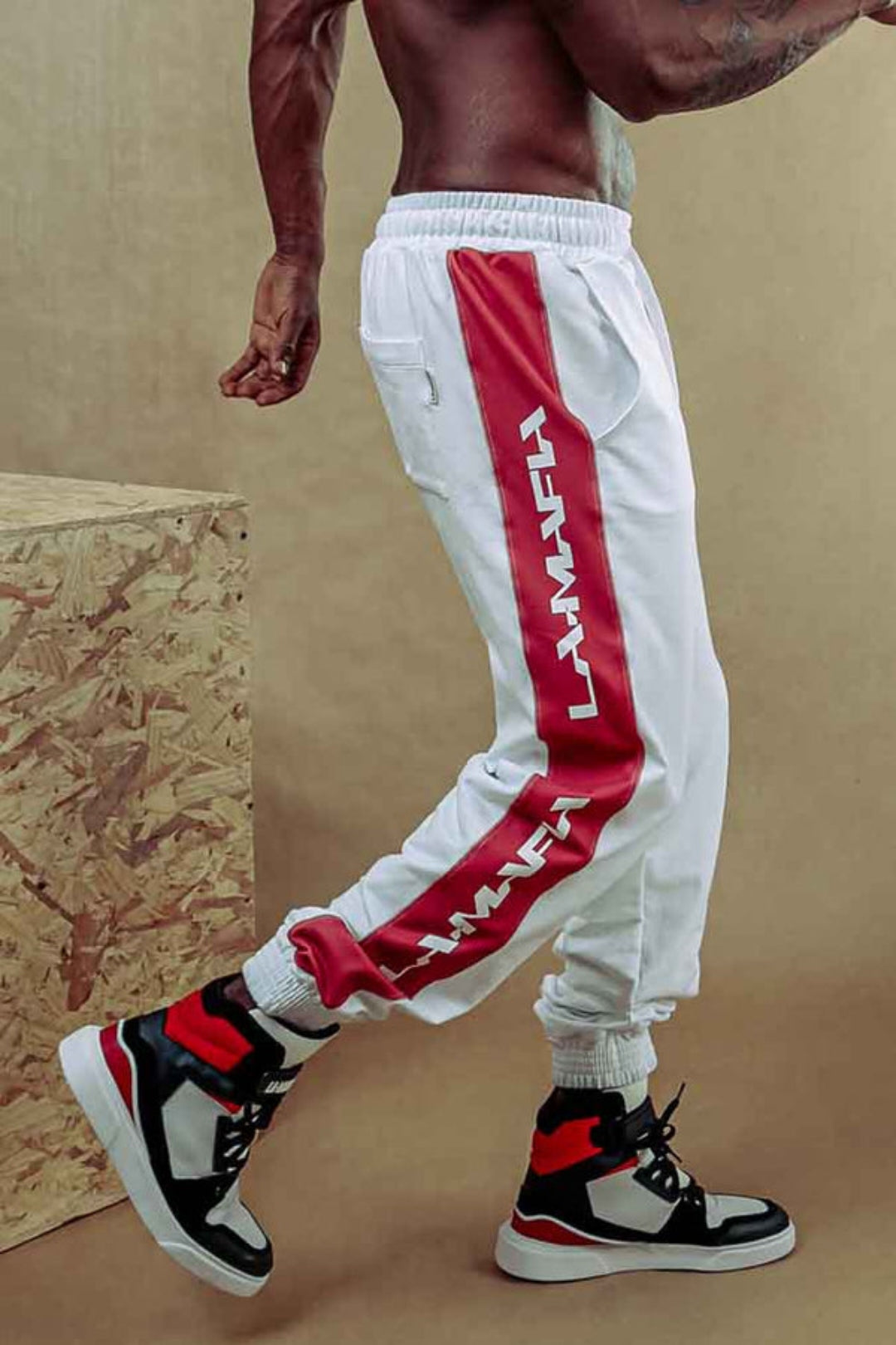 Pants Heather White