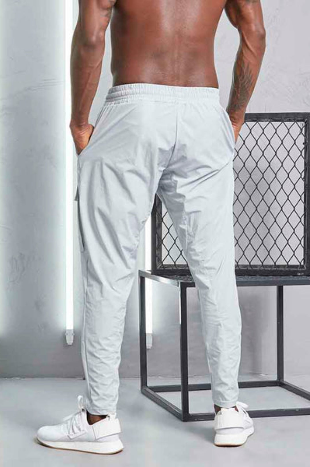 Cargo Pants Light Grey