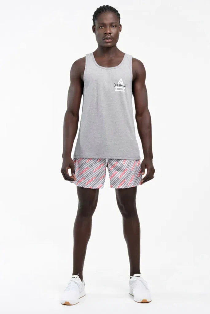 Tanktop La Mafia Bandata Grey