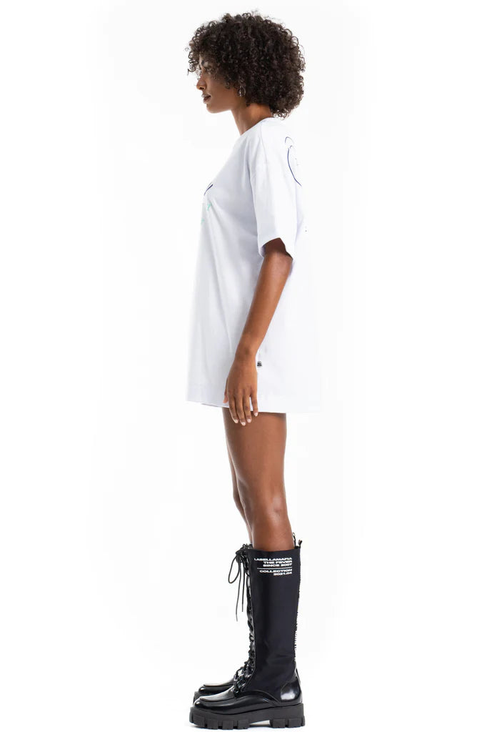 T-Shirt Labellamafia White Range