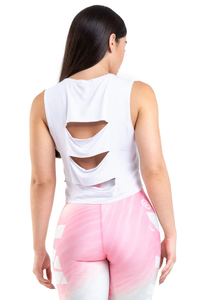 Tank Top Hardcore White