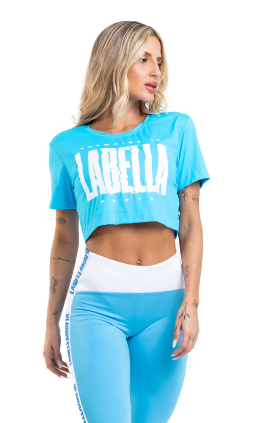 CROPPED ACQUA AZUL