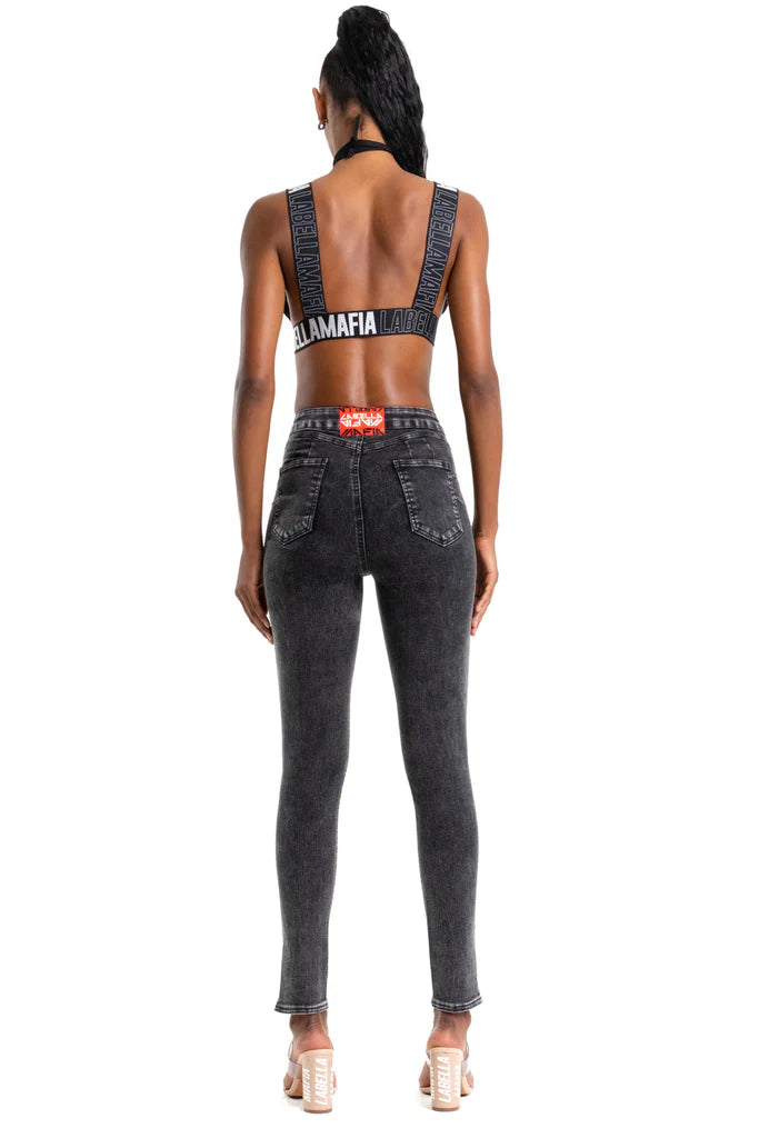 Pants Stoned Black Labellamafia