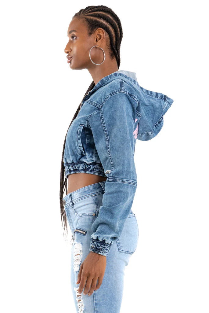 Jacket Labellamafia Milky Blue