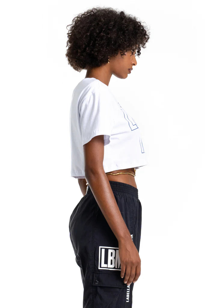 Cropped Labellamafia Electric White