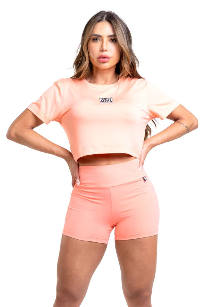 Cropped Go On Coral Labellamafia